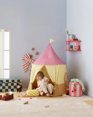 Circus tent - Pink, Ø115x120 cm - Kid's Concept
