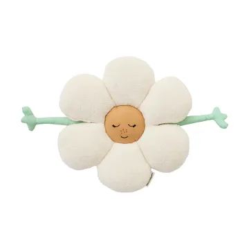 Flower cushion - White-green-yellow - Kid's Concept
