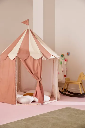 Kid's Base circus tent - Stripe brown - Kid's Concept