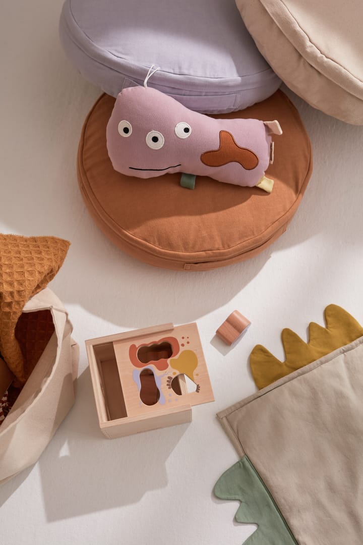 Kid's Base floor cushion 40x40 cm, Brown Kid's Concept