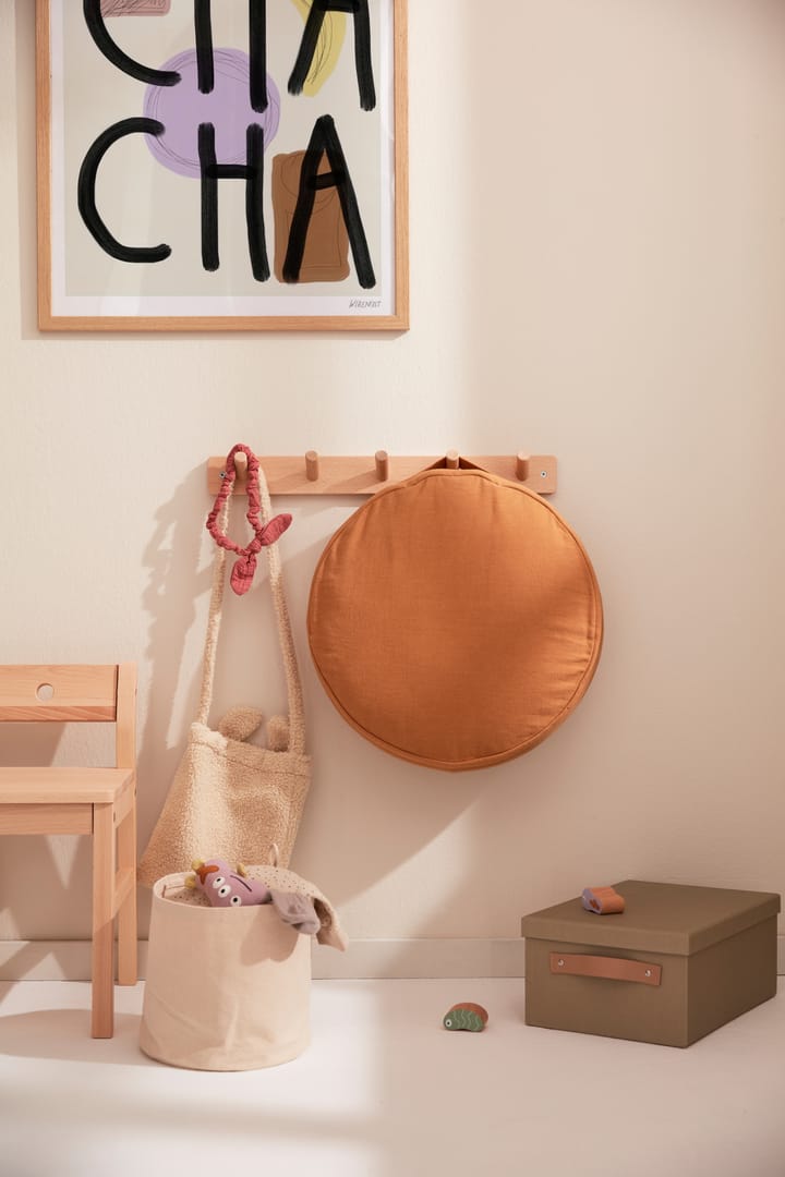 Kid's Base floor cushion 40x40 cm, Brown Kid's Concept