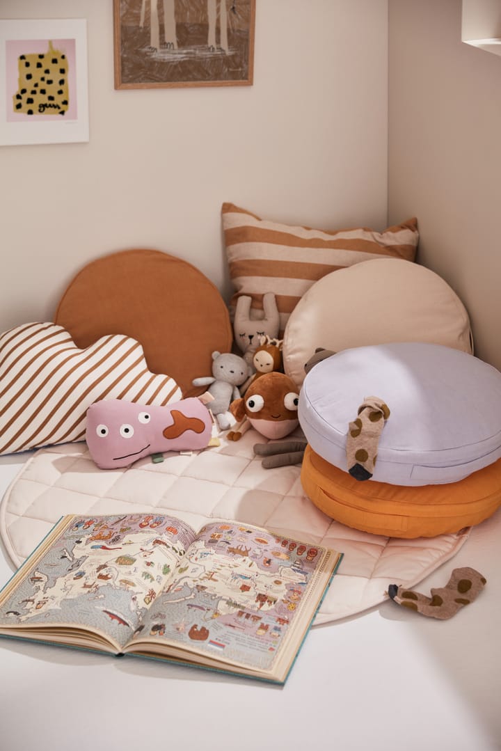 Kid's Base floor cushion 40x40 cm, Natural white Kid's Concept