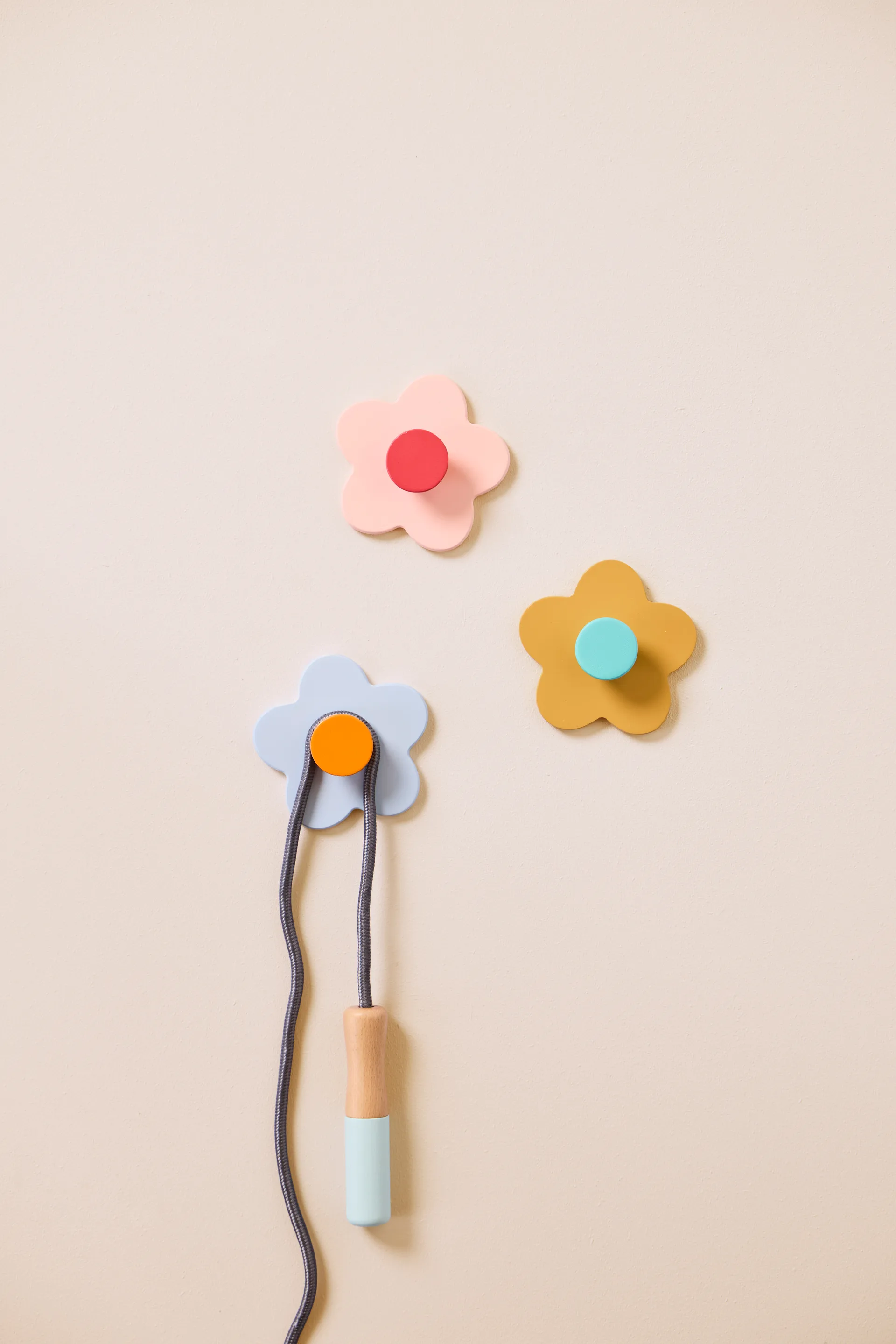 Kid's Base flower hook 3-piece, Multi Kid's Concept