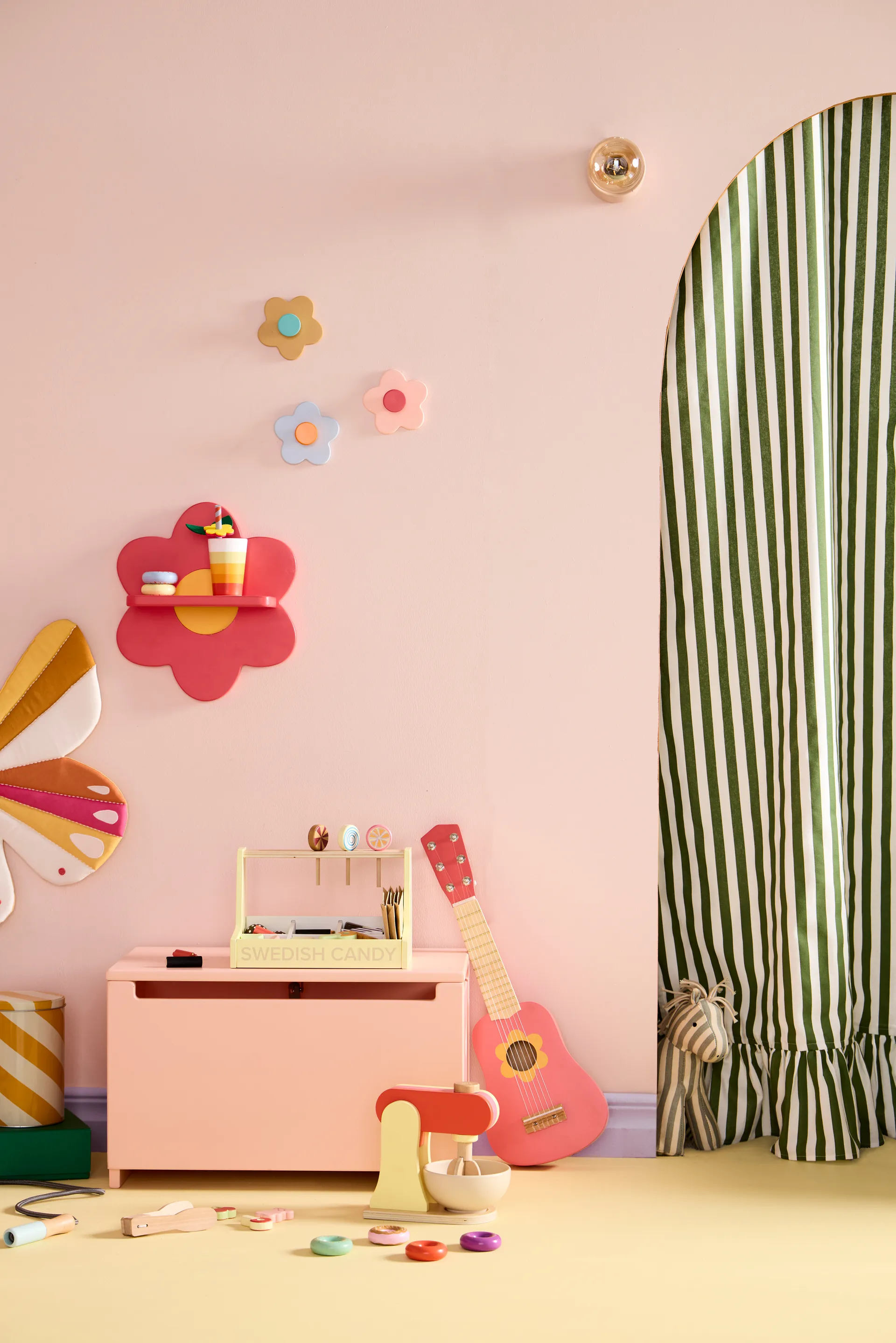 Kid's Base flower hook 3-piece, Multi Kid's Concept