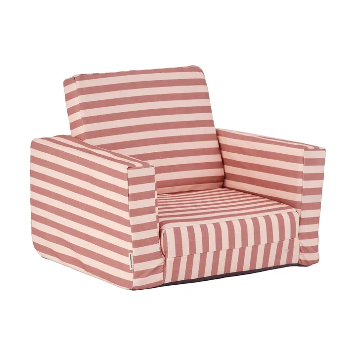 Kid's Base folding armchair - Brown-pink - Kid's Concept