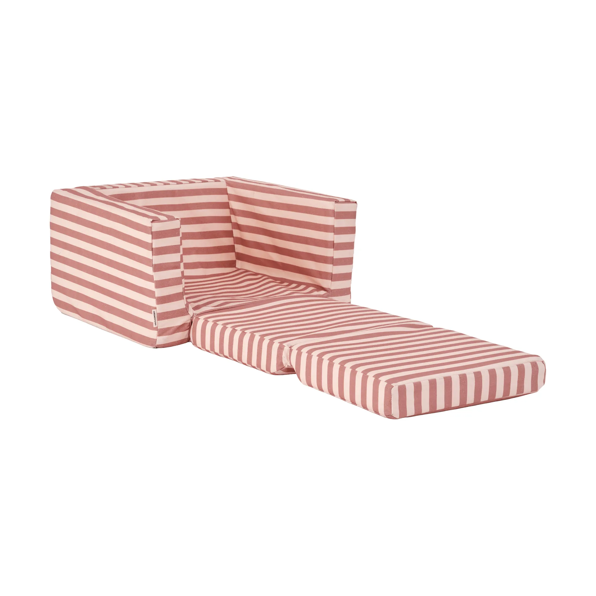 Kid's Base folding armchair, Brown-pink Kid's Concept