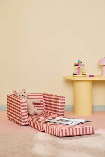 Kid's Base folding armchair - Brown-pink - Kid's Concept