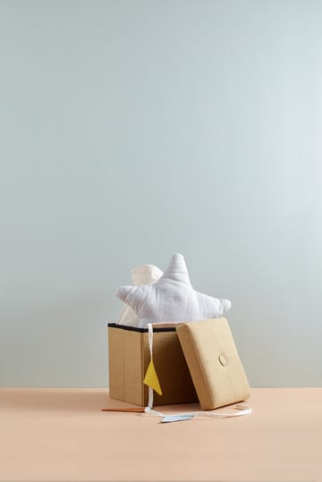 Kid's Base pouffe with storage - Yellow - Kid's Concept