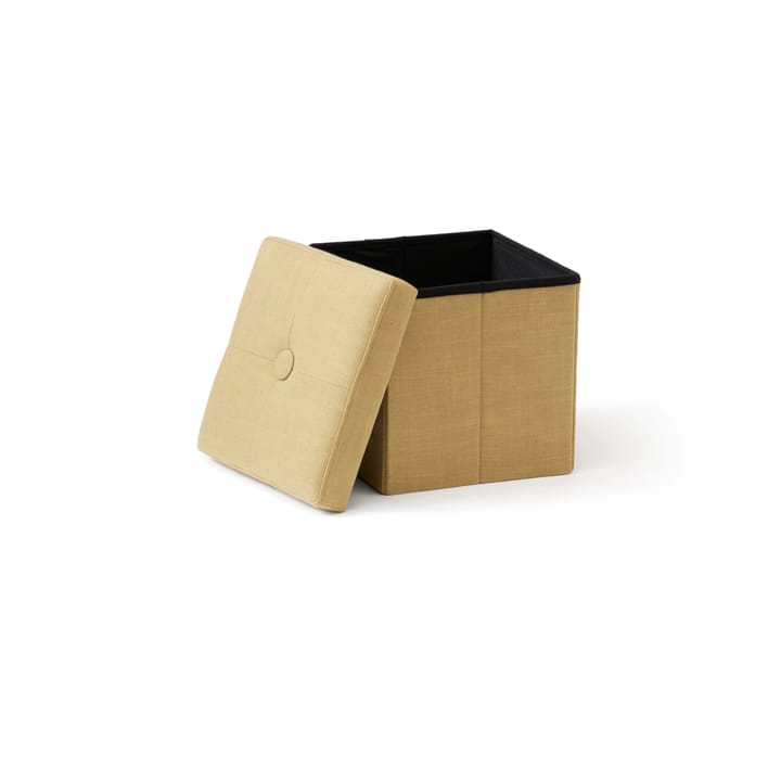 Kid's Base pouffe with storage, Yellow Kid's Concept
