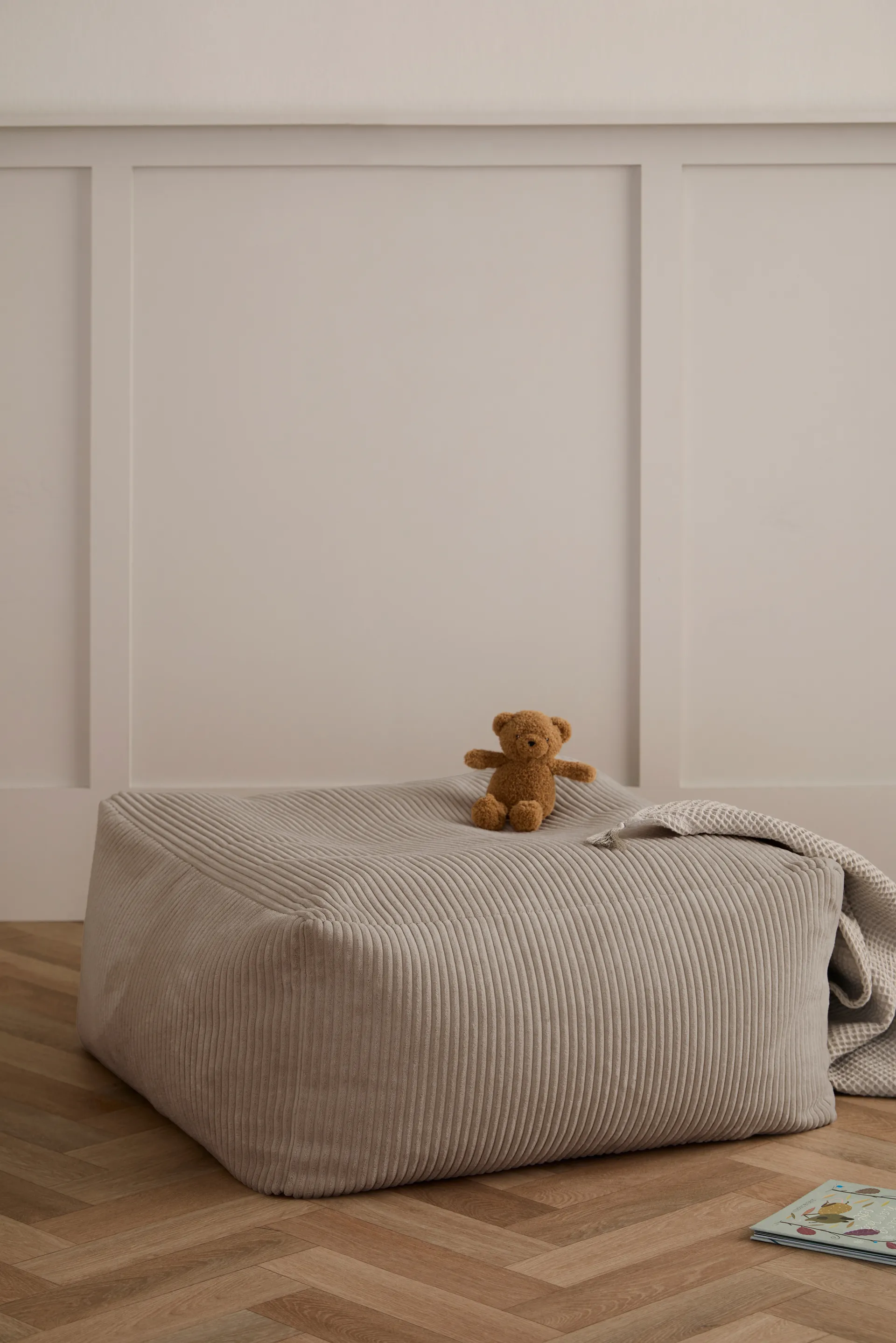 Kid's Base seat pouffe 85x85x34 cm, Brown Kid's Concept