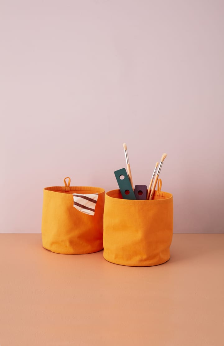 Kid's Base storage textile cylinder 2-pack, Mango Kid's Concept
