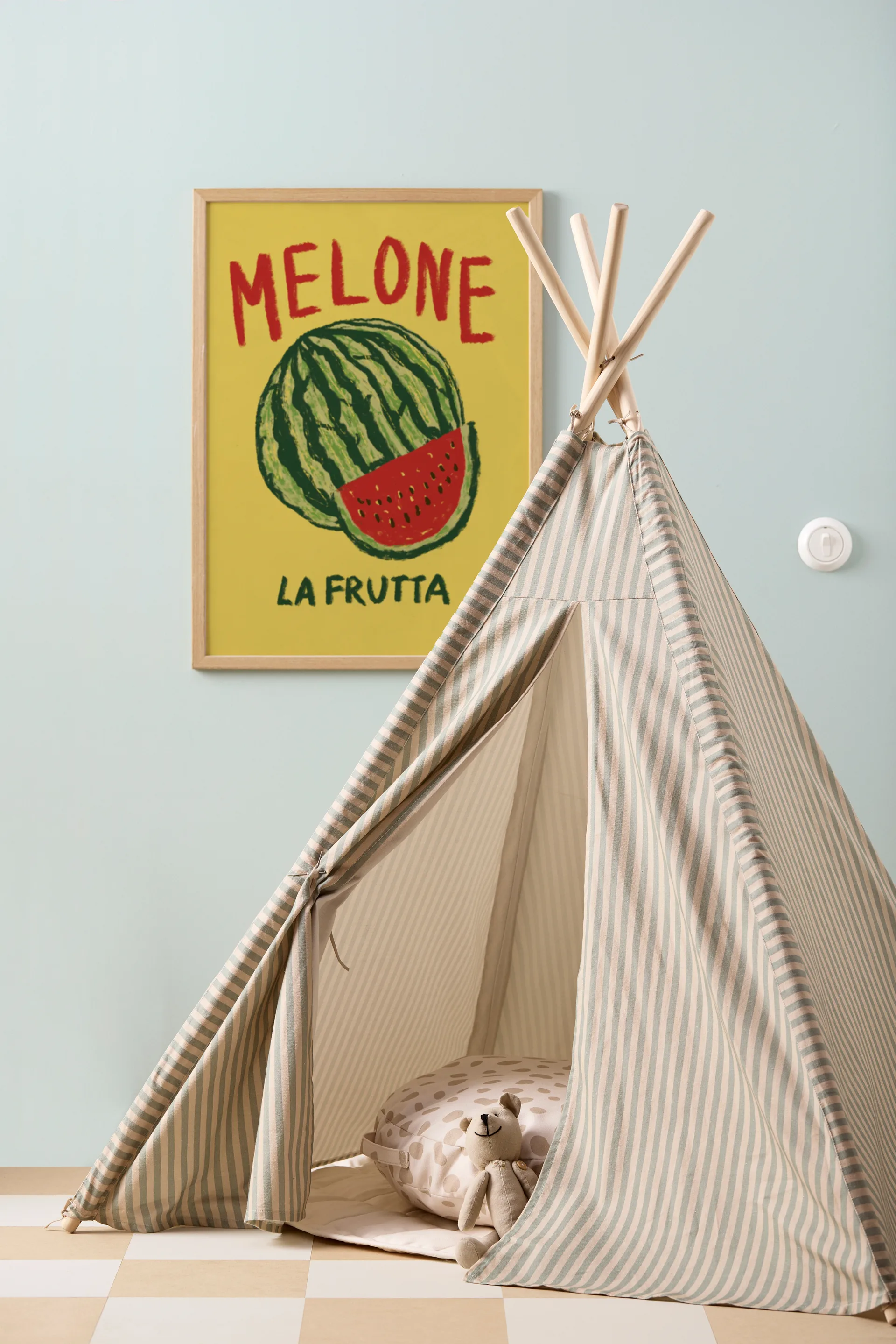 Kid's Base teepee 100x95x140 cm, Rand Kid's Concept