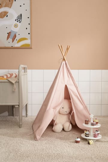 Kid's Base teepee tent mini - Light-pink - Kid's Concept