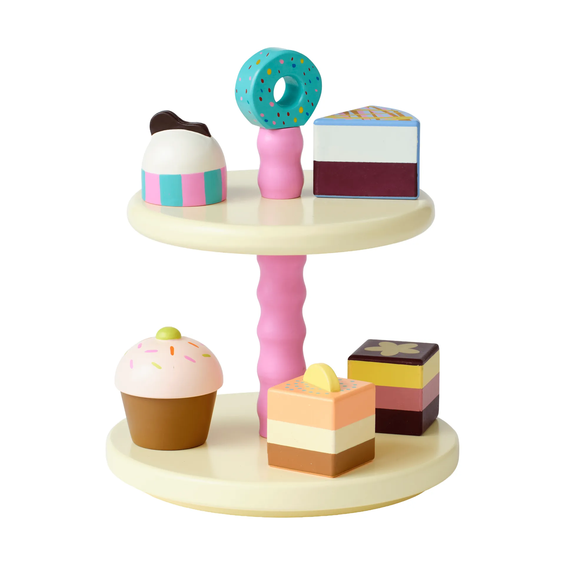 Kid's Concept cake stand with cakes, 9 parts Kid's Concept