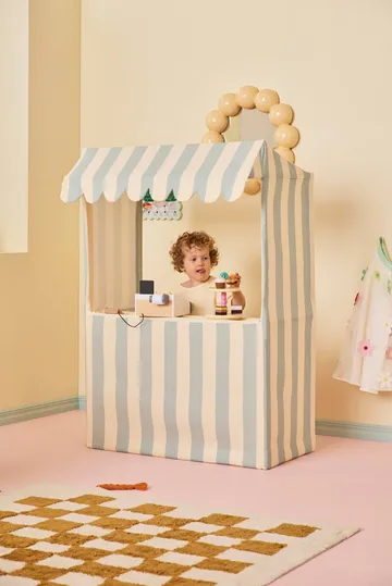 Kid's Concept market stall - Blue-green - Kid's Concept