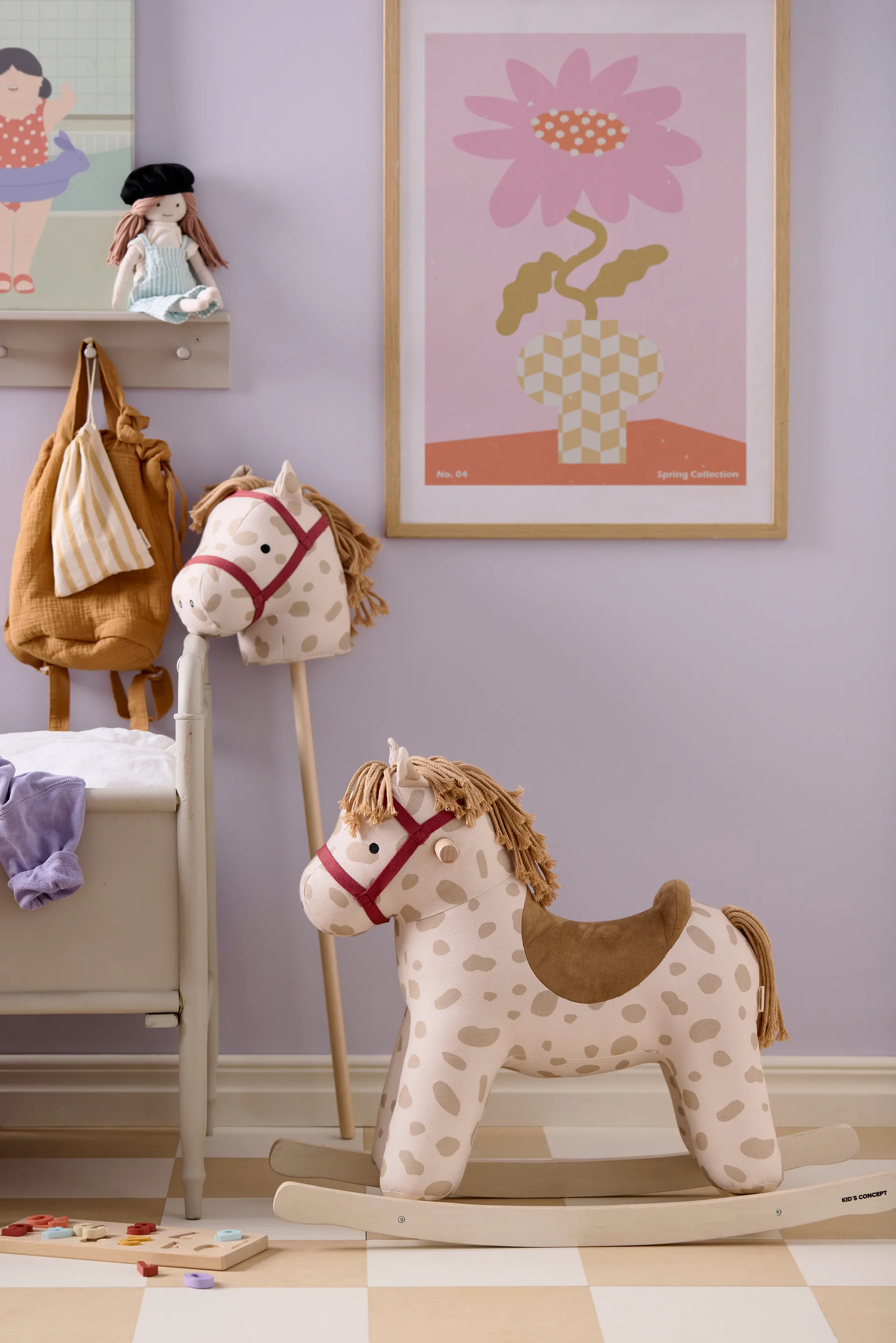 Kid's Concept rocking horse, Dotty Kid's Concept