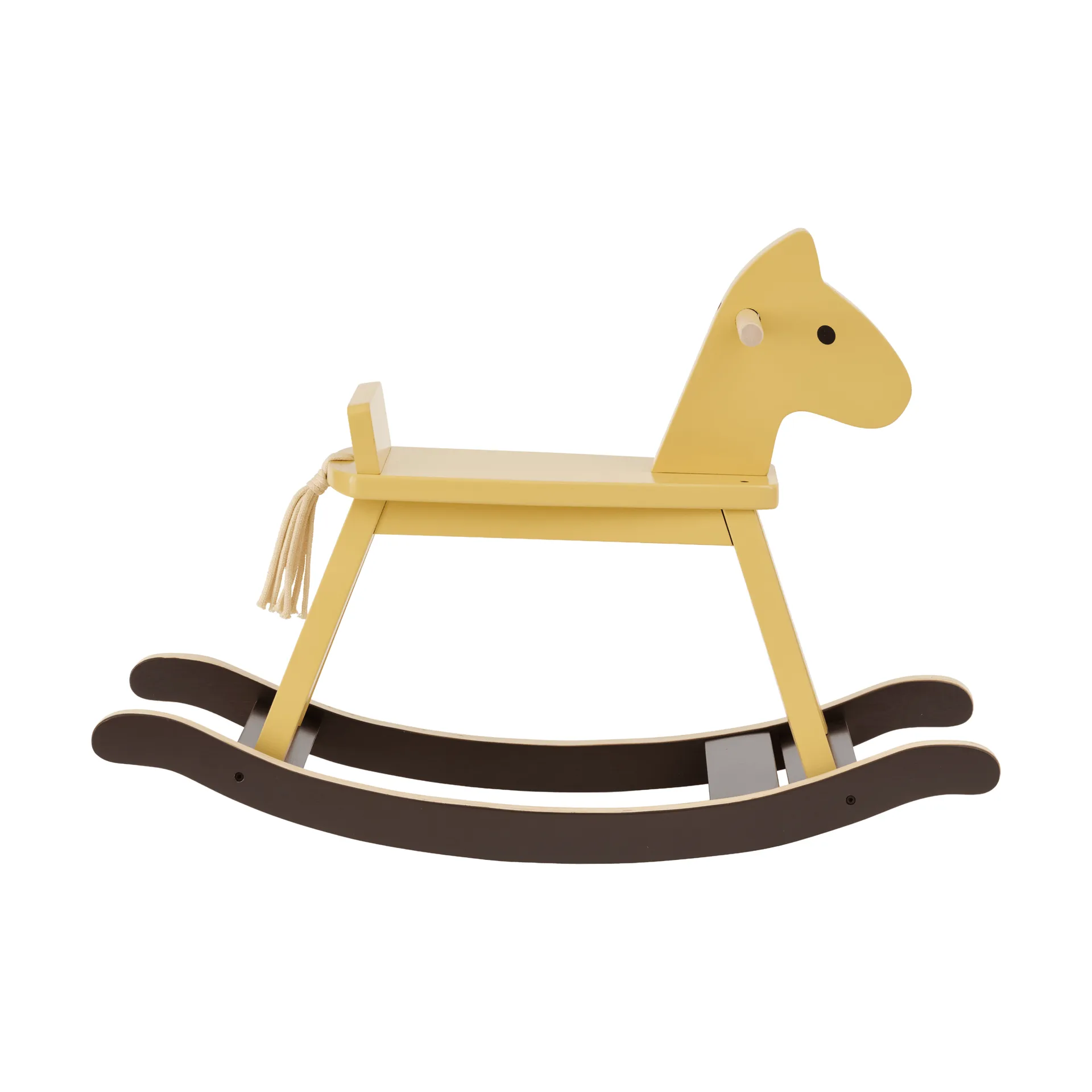Kid's Concept rocking horse, Honey yellow Kid's Concept