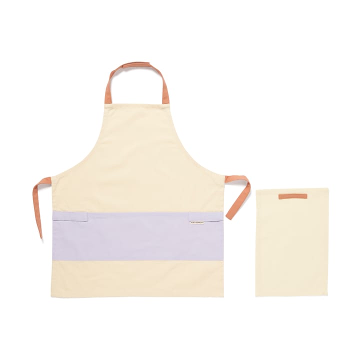 Kid's Hub apron set - Yellow - Kid's Concept