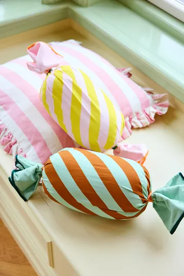 Pippi caramel cushion - Green, 53x16 cm - Kid's Concept