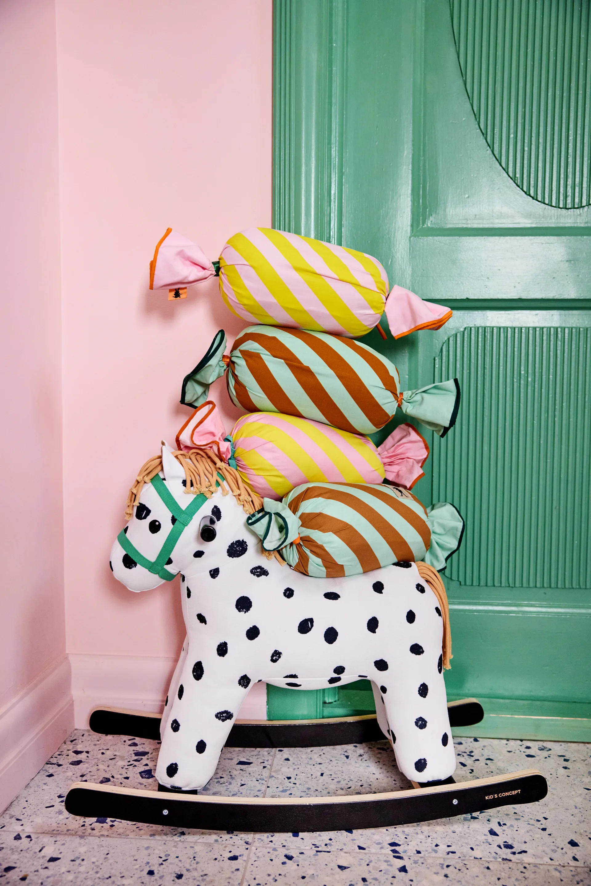 Pippi caramel cushion, Green Kid's Concept