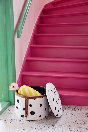 Pippi caramel cushion - Pink, 53x16 cm - Kid's Concept