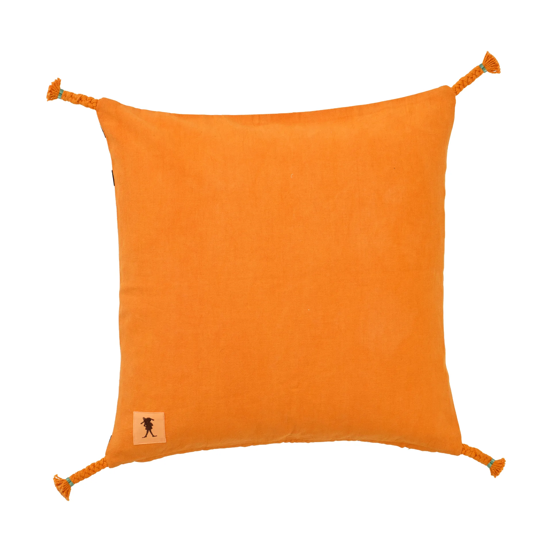 Pippi cushion cover 50x50 cm, White-orange Kid's Concept