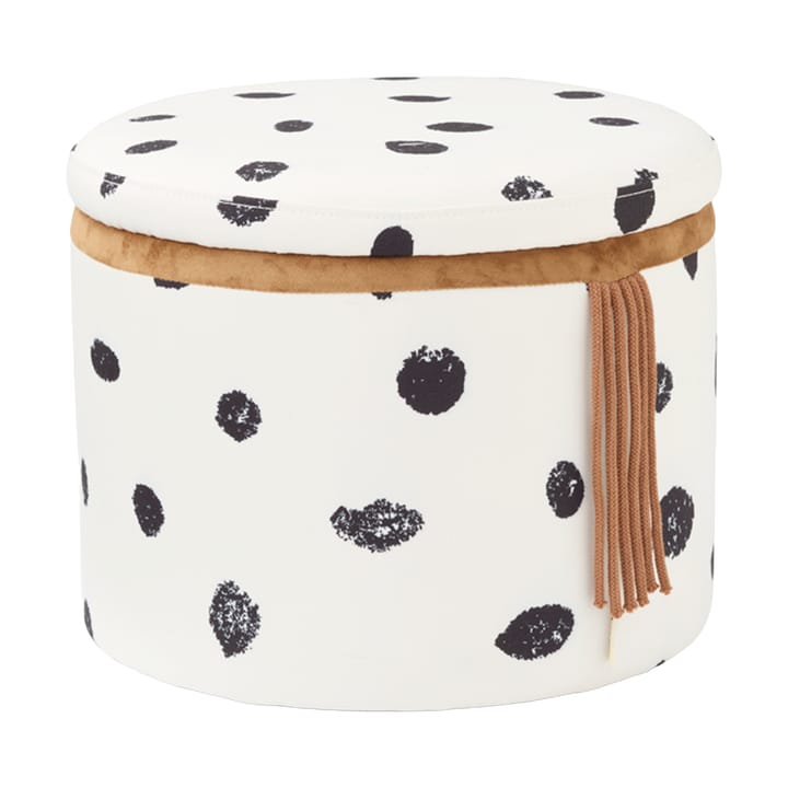 Pippi pouf with storage Ø40x30.5 cm - Multi - Kid's Concept