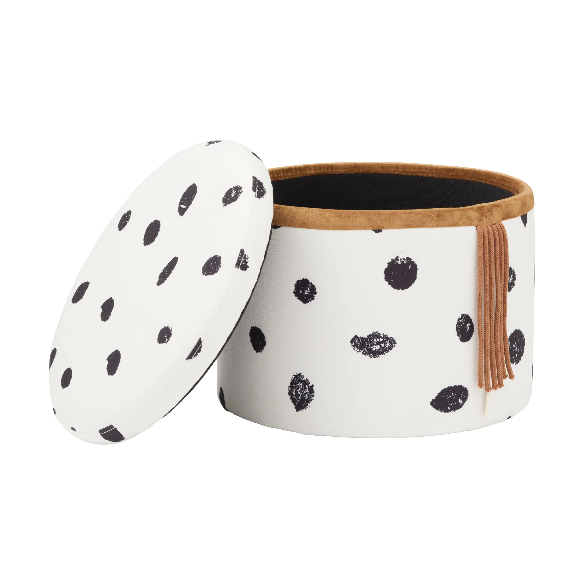 Pippi pouf with storage Ø40x30.5 cm, Multi Kid's Concept