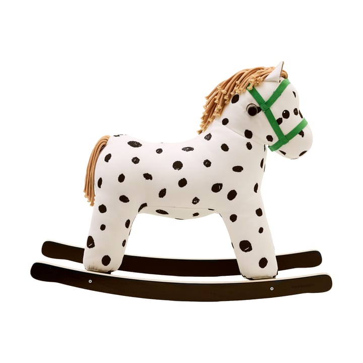 Pippi rocking horse - White-black - Kid's Concept