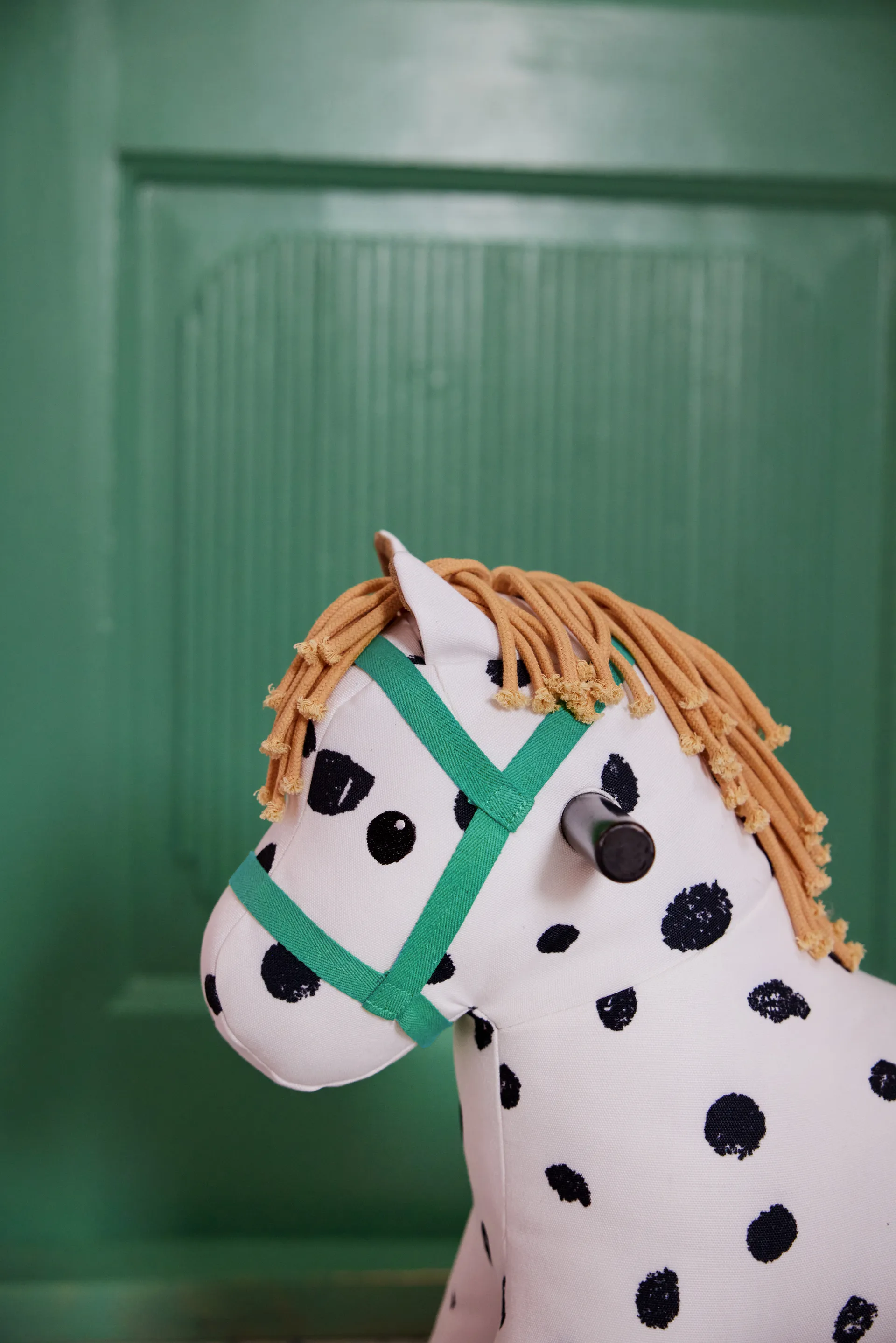 Pippi rocking horse, White-black Kid's Concept