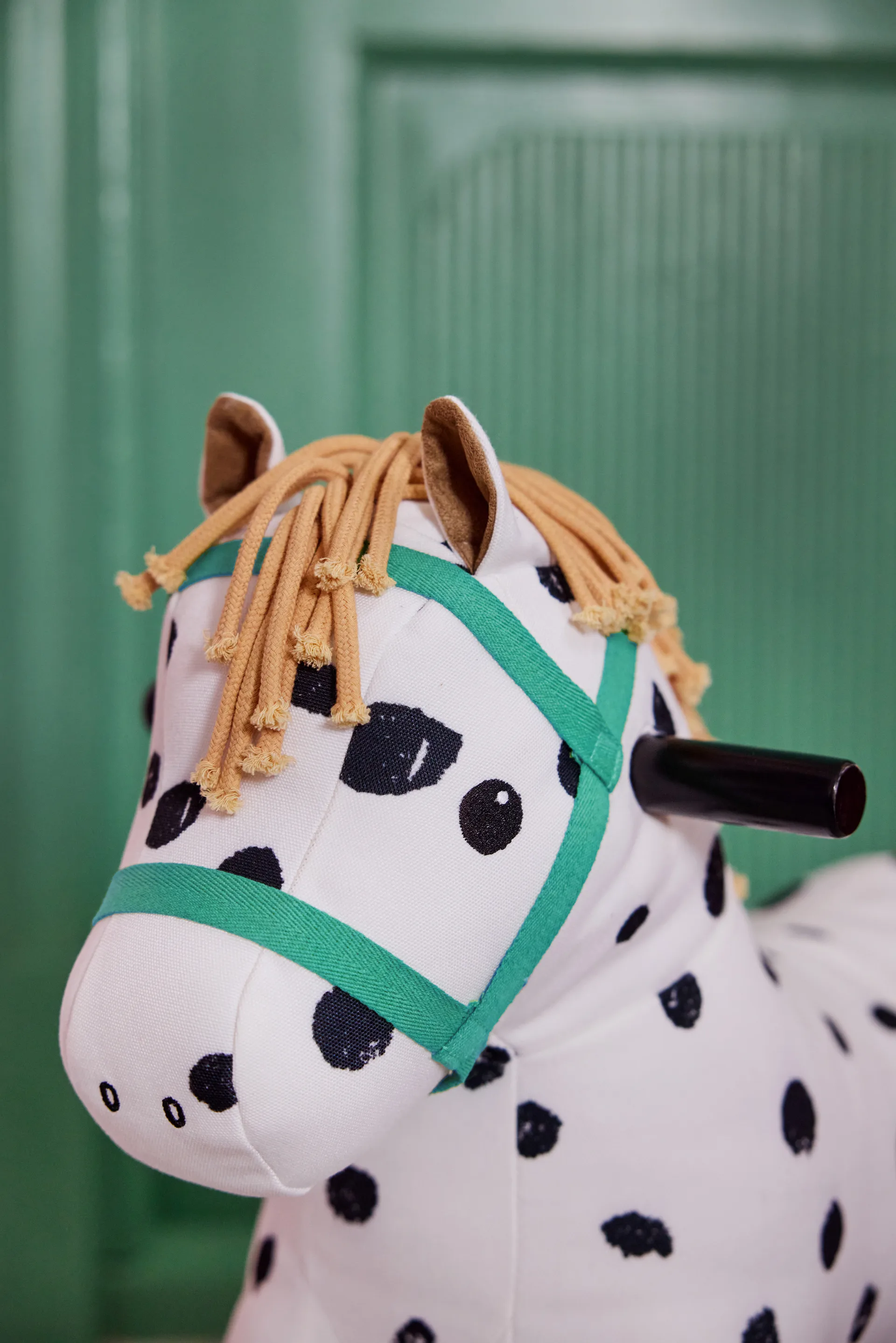 Pippi rocking horse, White-black Kid's Concept