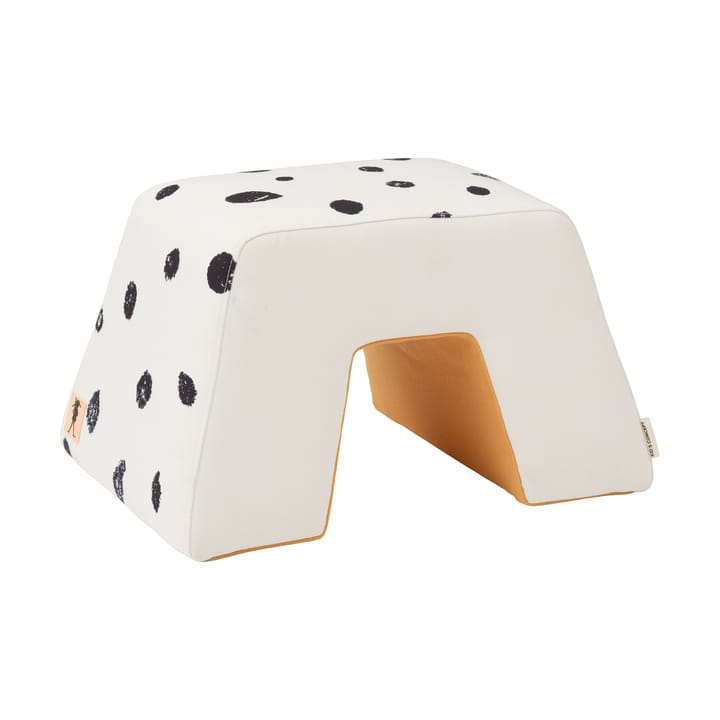 Pippi stool - White-orange - Kid's Concept