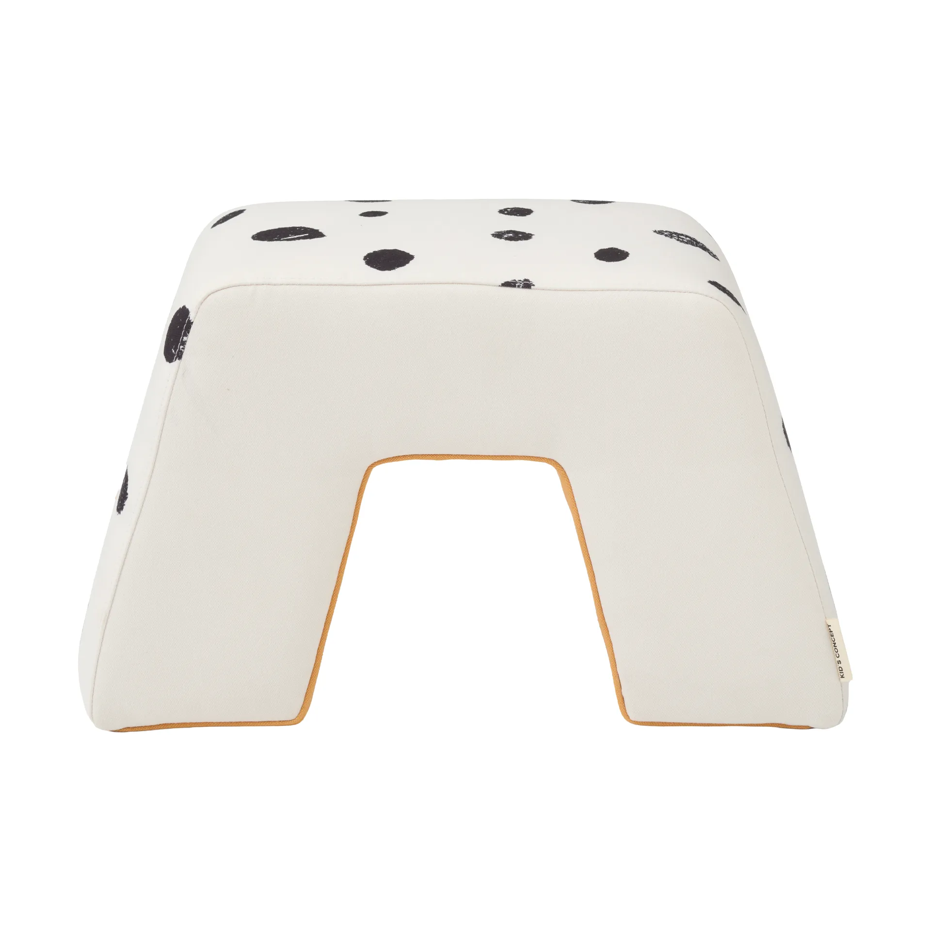 Pippi stool, White-orange Kid's Concept