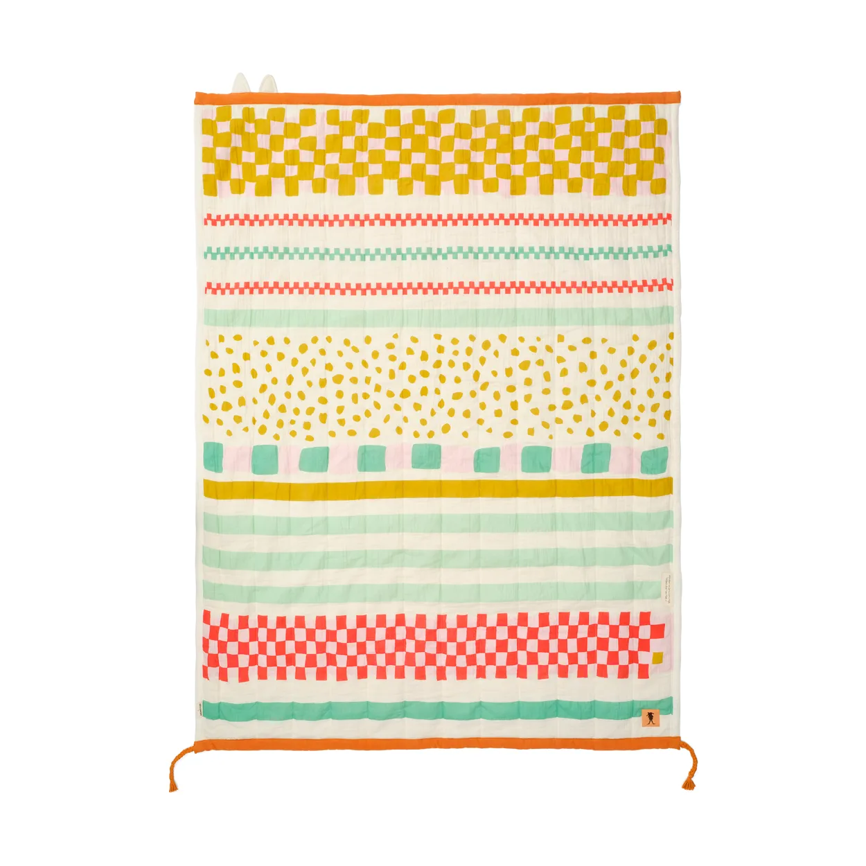 Kid's Concept Pippi throw 130x170 cm Multi | Scandinavian Design | Wool blankets & throws | Multi