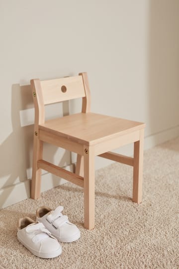 Saga blonde chair - Beech - Kid's Concept