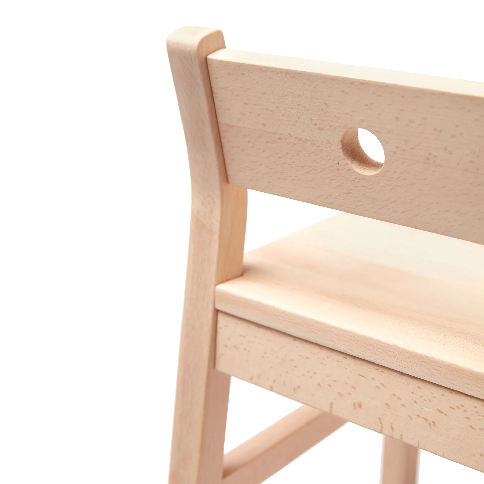 Saga blonde chair, Beech Kid's Concept
