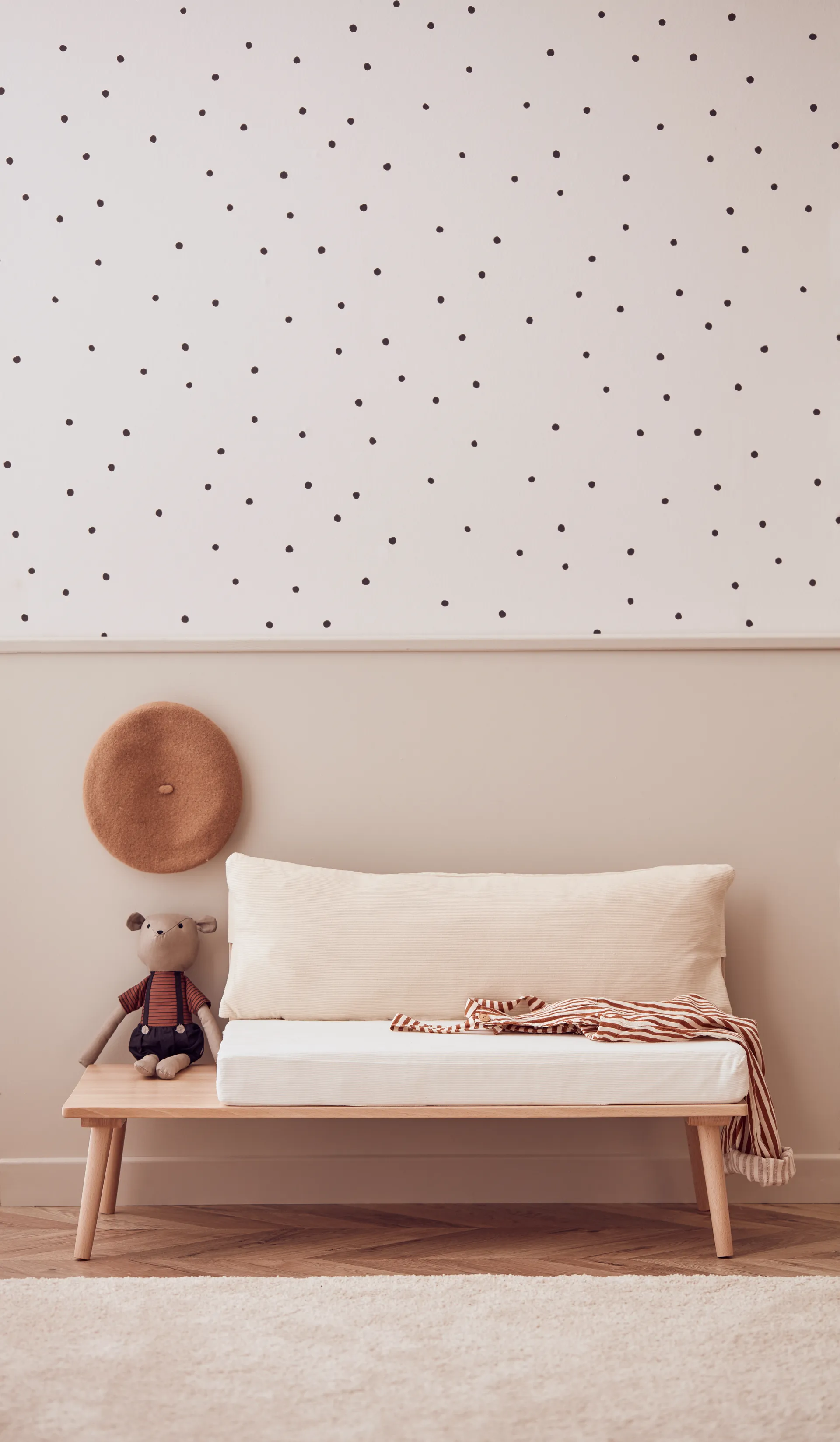 Saga blonde sofa, Beech Kid's Concept