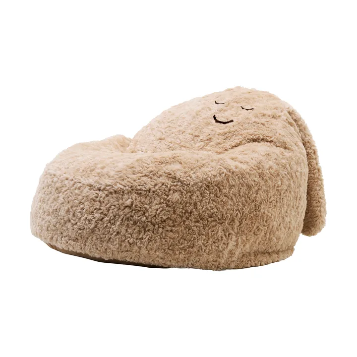 Snuggle bean bag chair - Beige, Ø80x50 cm - Kid's Concept