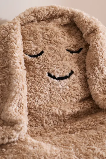 Snuggle bean bag chair - Beige, Ø80x50 cm - Kid's Concept