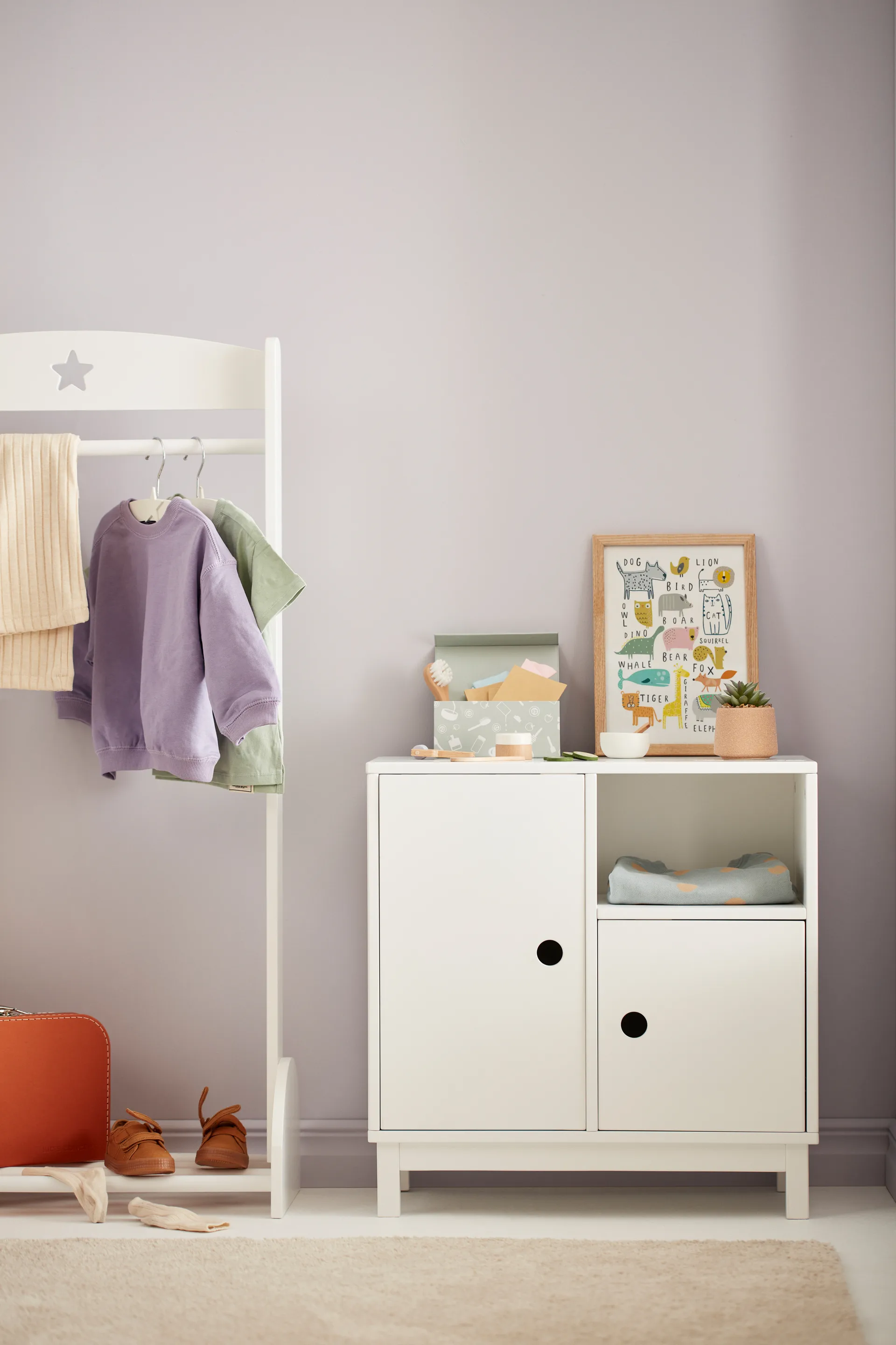 Star cupboard, White Kid's Concept