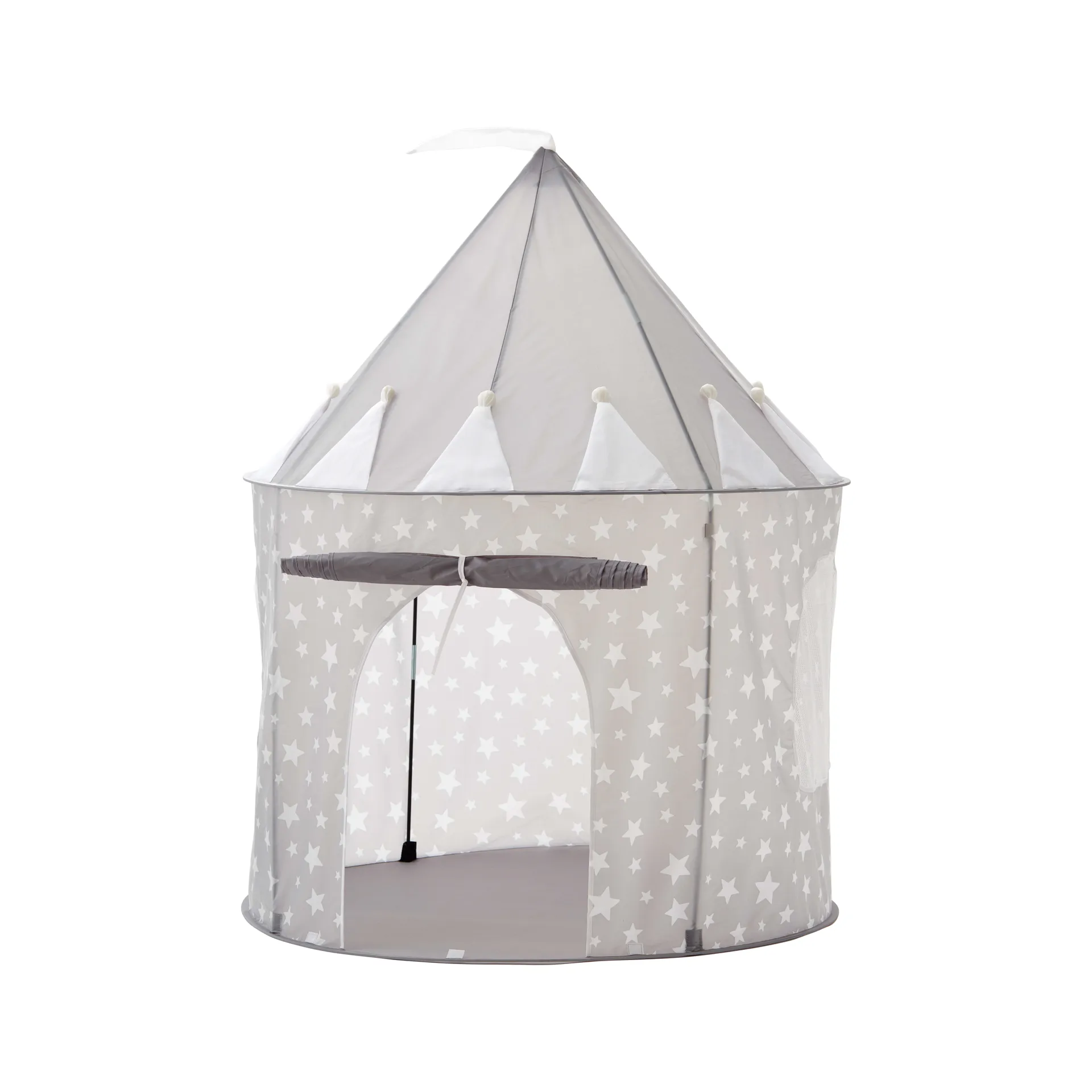 Star tent 100x130 cm, Grey Kid's Concept