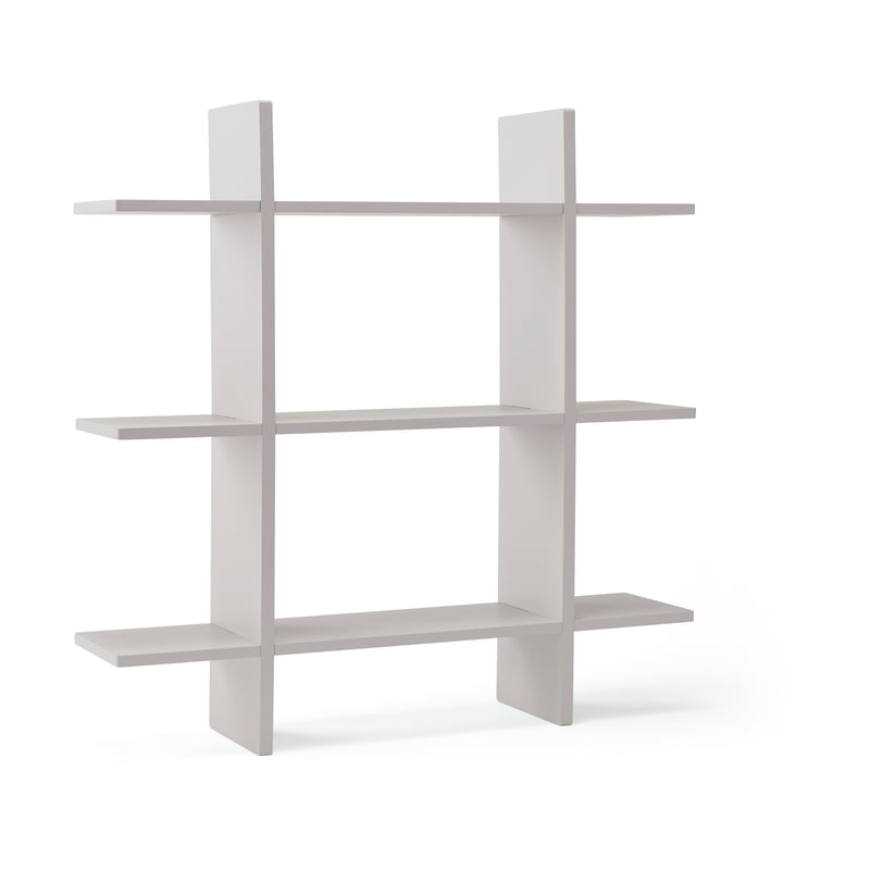 Kid"s Concept Star wall shelf 3 shelves Grey