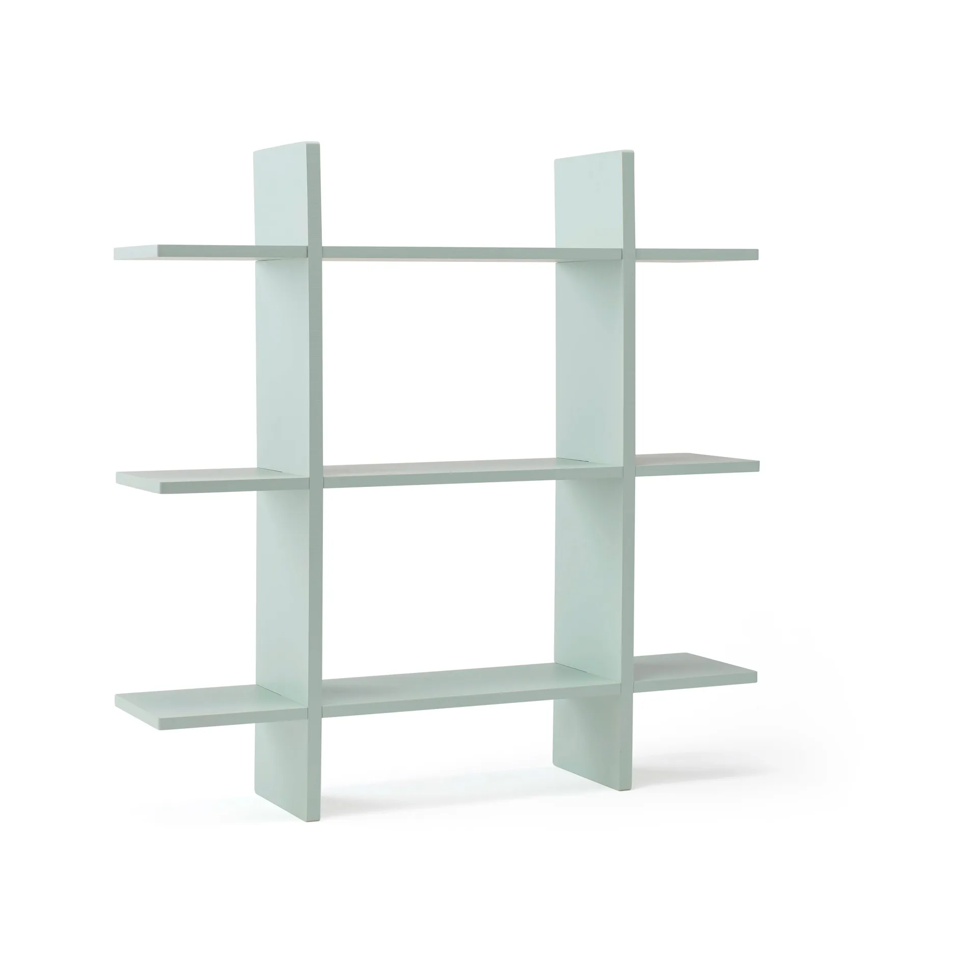 Star wall shelf 3 shelves, Light-green Kid's Concept