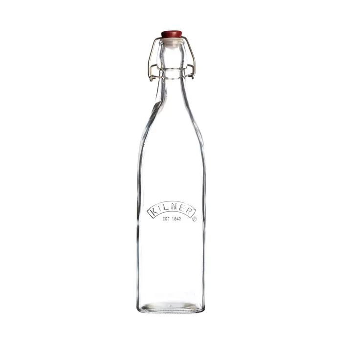 Kilner bottle with swing top - Clear, 0.55 L - Kilner