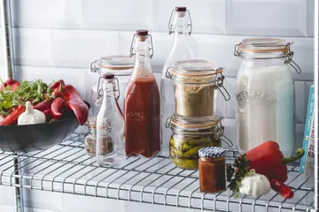 Kilner bottle with swing top - Clear, 0.55 L - Kilner