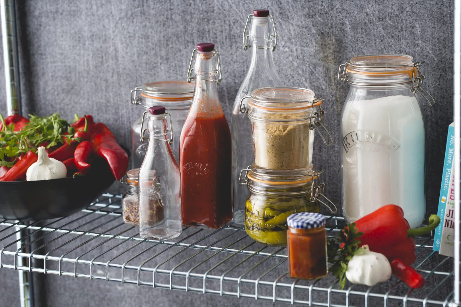 Kilner bottle with swing top, Clear, 250 ml Kilner