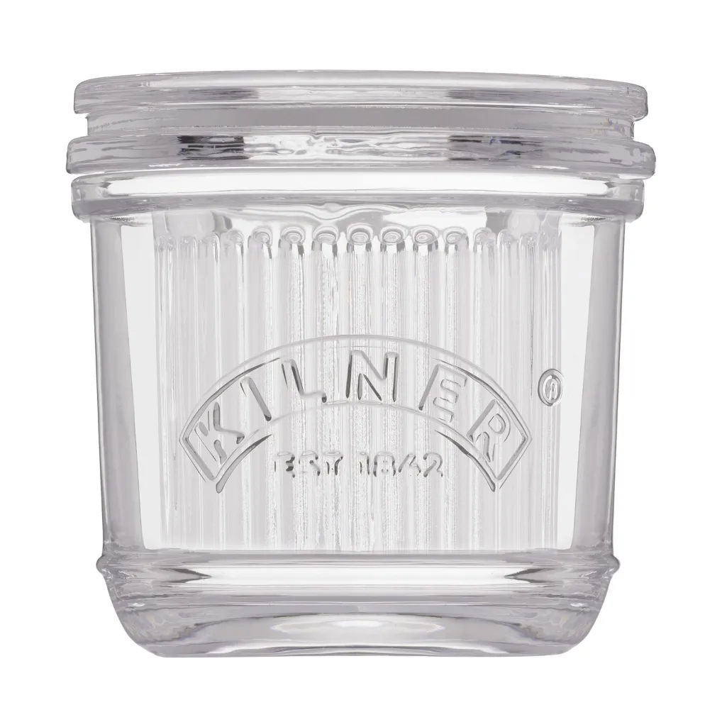 Kilner butter dish, Clear Kilner