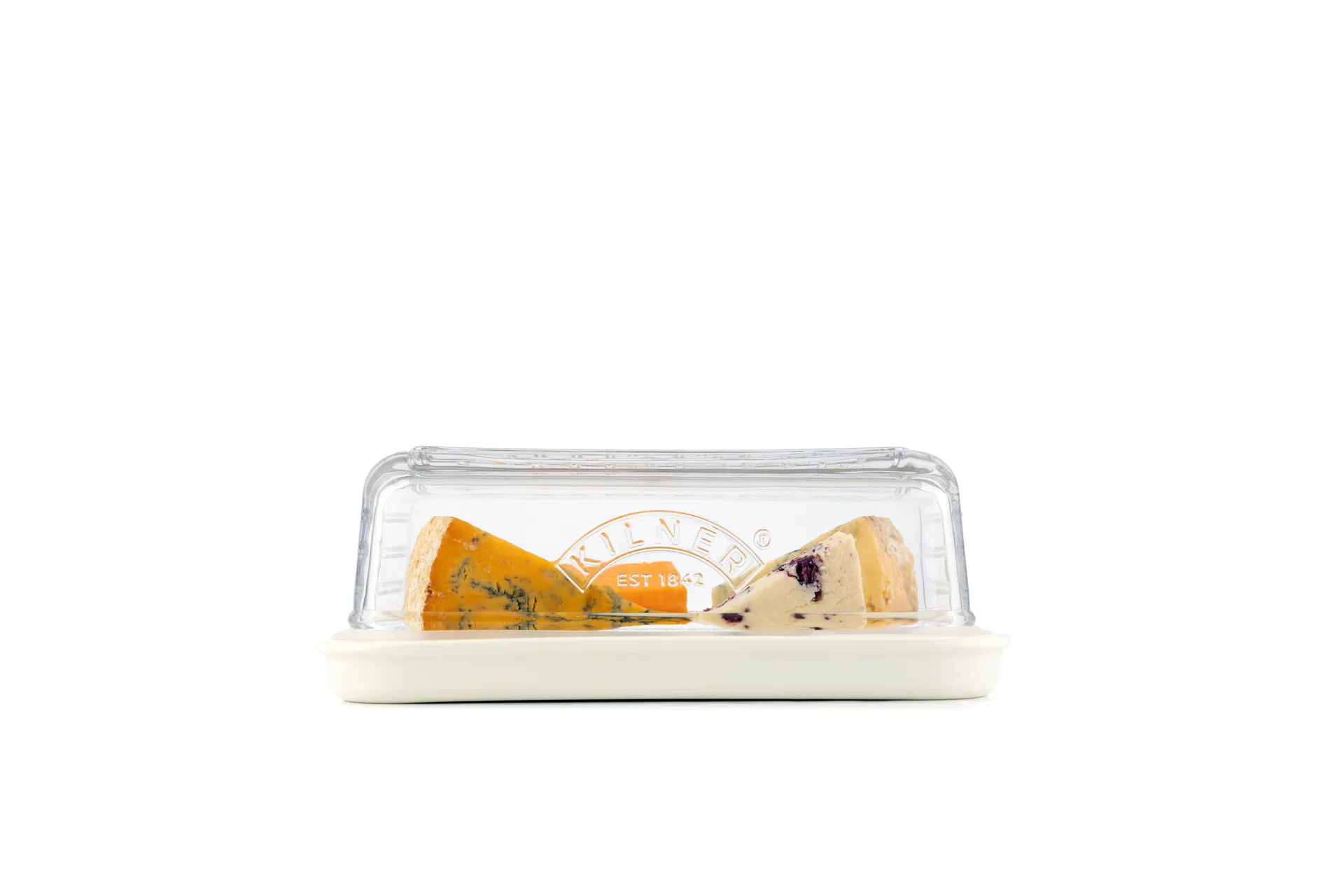 Kilner cheese storage, Clear white Kilner