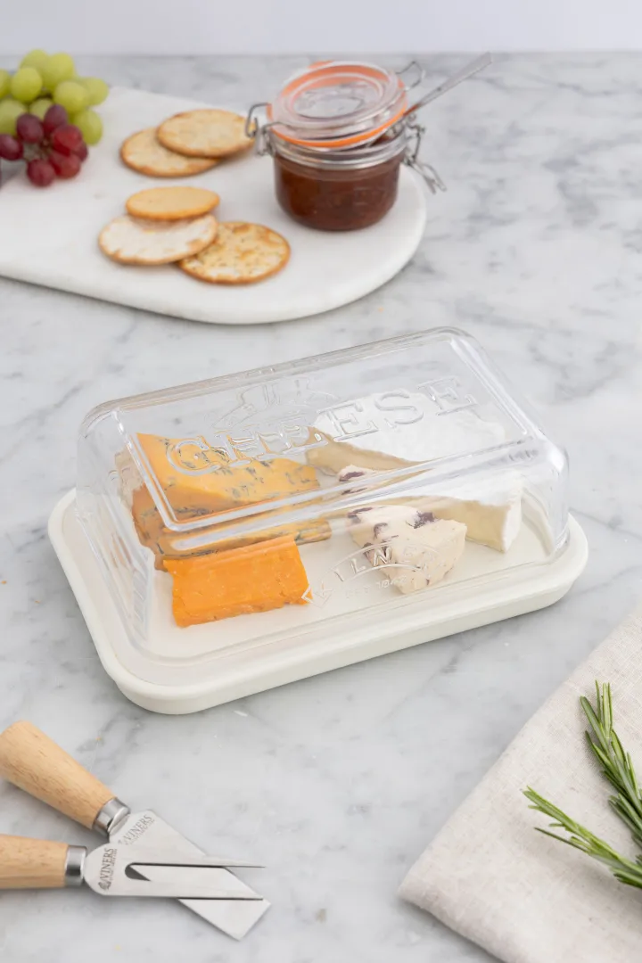 Kilner cheese storage, Clear white Kilner