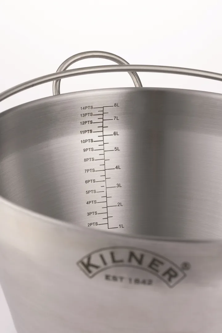 Kilner FRESH pitcher, Clear gray, 1.2 L Kilner